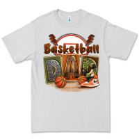 Dove Grey basketball dad Premium Tee - FaDigitalArtStudio