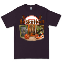 Plum basketball dad Premium Tee - FaDigitalArtStudio