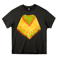 Asphalt mexican poncho fa element Heavy Core Tee - FaDigitalArtStudio