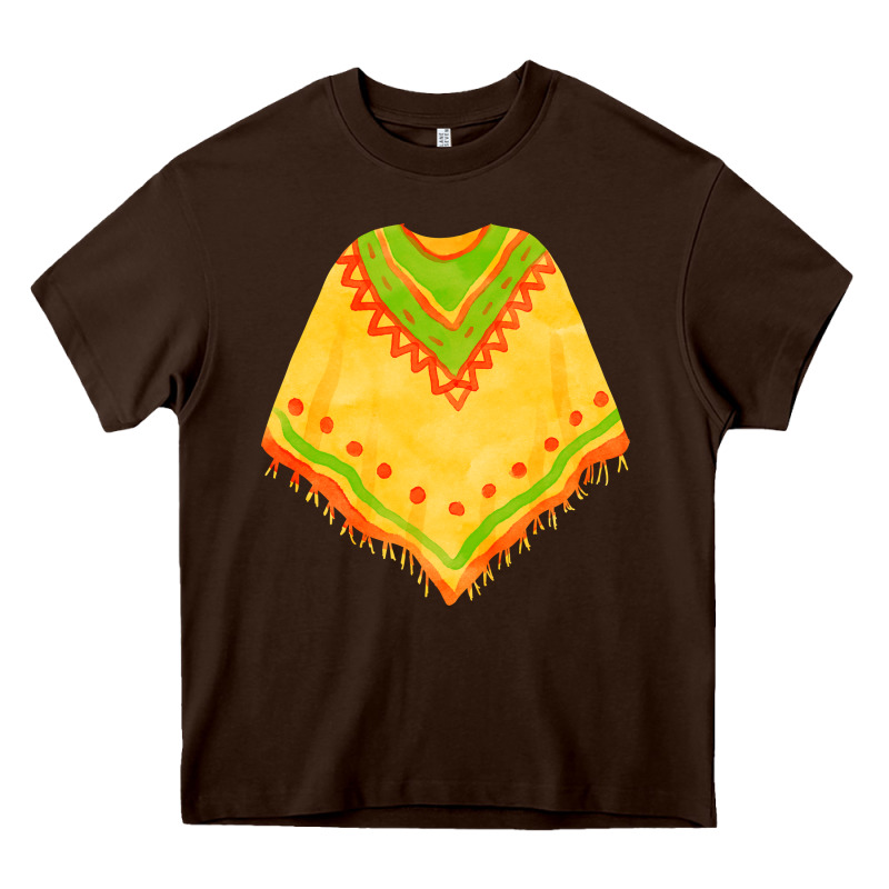 Mexican Poncho Fa Element Heavy Core Tee by FaDigitalArtStudio | Teevron