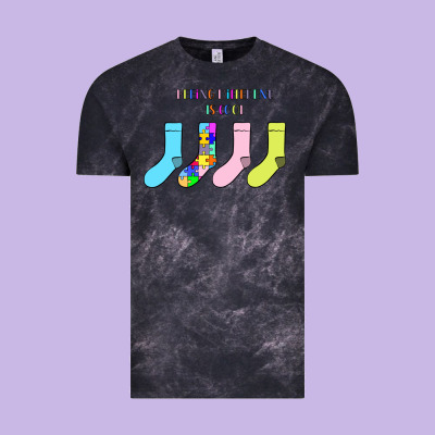 Titi Pretty Art Being Different Is Cool Vintage Tee Designed By Cowhidedigitalart