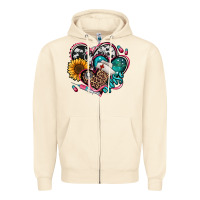 Sandshell nurse hearts Zipper Hoodie - Jasminsmagicworld