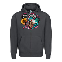 Smoke nurse hearts Zipper Hoodie - Jasminsmagicworld