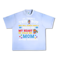 Grape Ice LIL Autism Mom Urban Heavy Tee - CowhideDigitalArt
