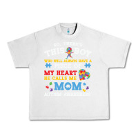 Lunar Rock LIL Autism Mom Urban Heavy Tee - CowhideDigitalArt