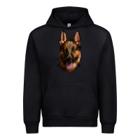 Black German Shepherd Urban Hoodie - Jasminsmagicworld