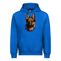 Cobalt German Shepherd Urban Hoodie - Jasminsmagicworld