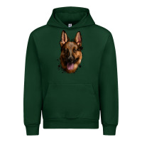 Foreset Green German Shepherd Urban Hoodie - Jasminsmagicworld