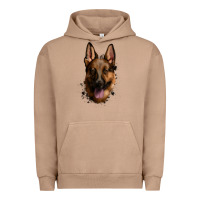 Pigment Burro German Shepherd Urban Hoodie - Jasminsmagicworld