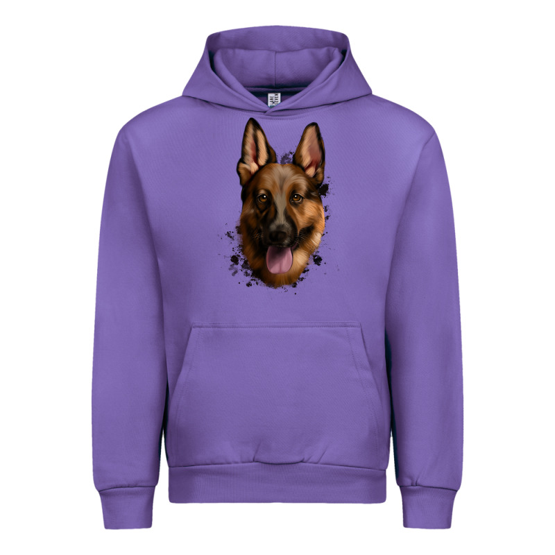 German Shepherd Urban Hoodie by Jasminsmagicworld | Teevron