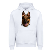 White German Shepherd Urban Hoodie - Jasminsmagicworld