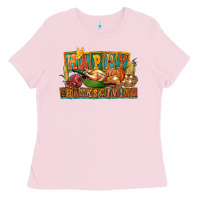 Happy Thanksgiving Ladies Tee | Teevron
