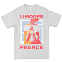 Dove Grey limoges t  shirt limoges france gallic rooster t  shirt Premium Tee - linhVisuals
