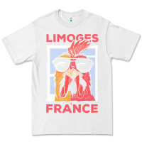 White limoges t  shirt limoges france gallic rooster t  shirt Premium Tee - linhVisuals