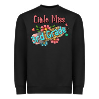 Black little miss third grade Heavyweight Sweatshirt - Jasminsmagicworld