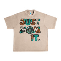 French Oak just mom it cowhide turquoise Urban Heavy Tee - Jasminsmagicworld