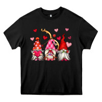 Black valentine's day gnomes Heavy Core Tee - OliviaCreatesArt