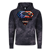 Cloud Black American Superdad Vintage Hoodie - LillyAllenDesigns