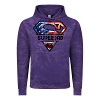Cloud Purple American Superdad Vintage Hoodie - LillyAllenDesigns