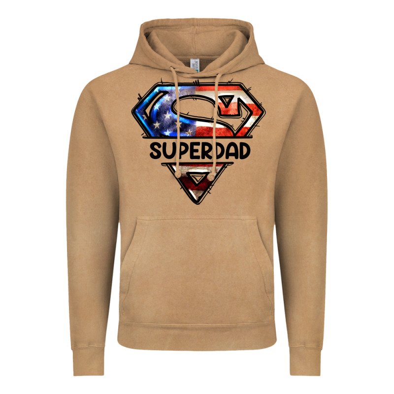 American Superdad Vintage Hoodie by LillyAllenDesigns | Teevron