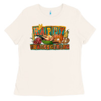 Happy Thanksgiving Ladies Tee | Teevron