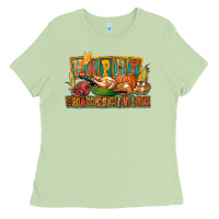 Matcha happy thanksgiving Ladies Tee - FaDigitalArtStudio