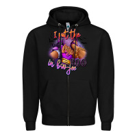 Black I put the boo in boo-jee sneaker and heel Zipper Hoodie - RanaPortraitStore