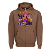 Chestnut I put the boo in boo-jee sneaker and heel Zipper Hoodie - RanaPortraitStore