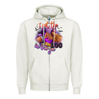 Oatmeal Heather I put the boo in boo-jee sneaker and heel Zipper Hoodie - RanaPortraitStore