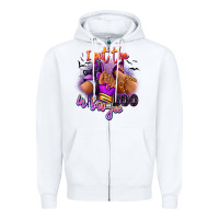 White I put the boo in boo-jee sneaker and heel Zipper Hoodie - RanaPortraitStore