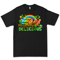 Black magically delicious St. Patricks Day Premium Tee - FaDigitalArtStudio