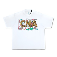 White Western Certified Nursing Assistant Urban Heavy Tee - LillyAllenDesigns