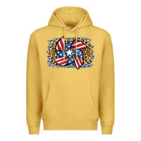 Antique Gold 4th of July Pinwheel Premium Hoodie - Jasminsmagicworld
