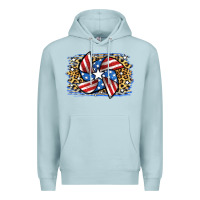 Blue Mist 4th of July Pinwheel Premium Hoodie - Jasminsmagicworld