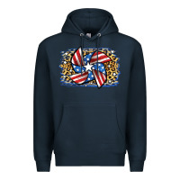 Navy 4th of July Pinwheel Premium Hoodie - Jasminsmagicworld