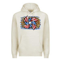 Oatmeal Heather 4th of July Pinwheel Premium Hoodie - Jasminsmagicworld