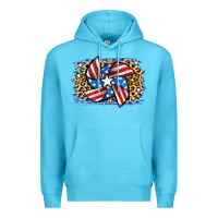 Ocean Blue 4th of July Pinwheel Premium Hoodie - Jasminsmagicworld