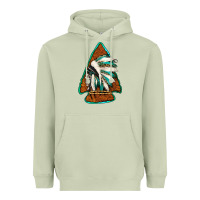 Matcha indian headdress arrowhead Heavyweight Hoodie - Jasminsmagicworld