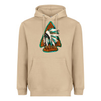 Mushroom indian headdress arrowhead Heavyweight Hoodie - Jasminsmagicworld