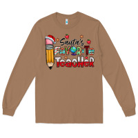 Toasted Coconut Santa Favorite Teacher Long Sleeve Tee - CowhideDigitalArt