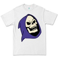 White SKELETOR Premium Tee - linhVisuals