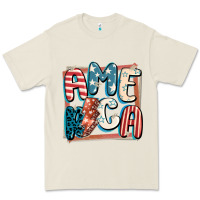 Bone America with lightning bolt 4th of july Premium Tee - FaDigitalArtStudio