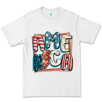 White America with lightning bolt 4th of july Premium Tee - FaDigitalArtStudio
