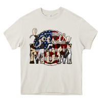 Cream soccer mom Heavy Core Tee - Jasminsmagicworld