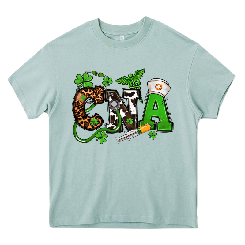 St. Patrick's Day Cna Heavy Core Tee by OliviaCreatesArt | Teevron