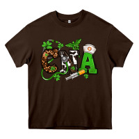 Chocolate Brown St. Patrick's Day CNA Heavy Core Tee - OliviaCreatesArt