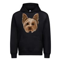 Black yorkie Urban Hoodie - Jasminsmagicworld