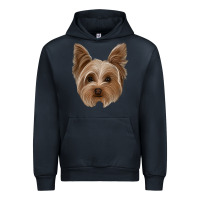Navy yorkie Urban Hoodie - Jasminsmagicworld
