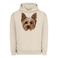 Pigment French Oak yorkie Urban Hoodie - Jasminsmagicworld