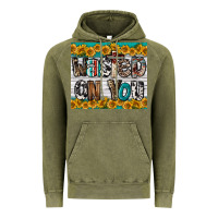 Vintage Olive Western Wasted On You Vintage Hoodie - LillyAllenDesigns